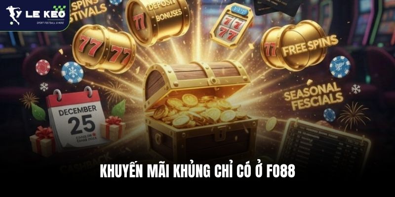 Khuyến mãi khủng chỉ có ở Fo88